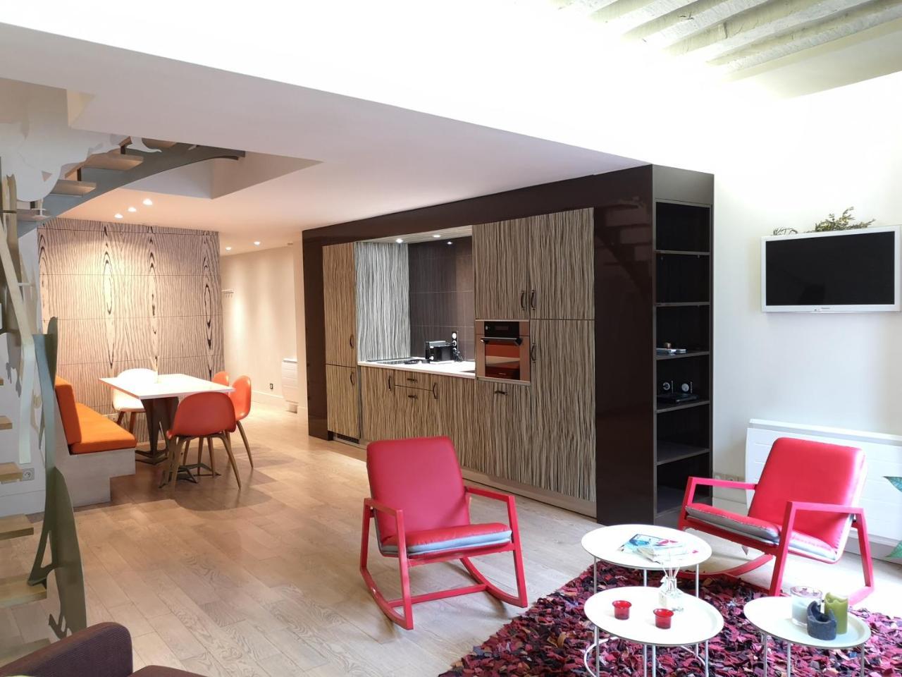Beautiful Duplex In The Center Of Paris Apartment Luaran gambar