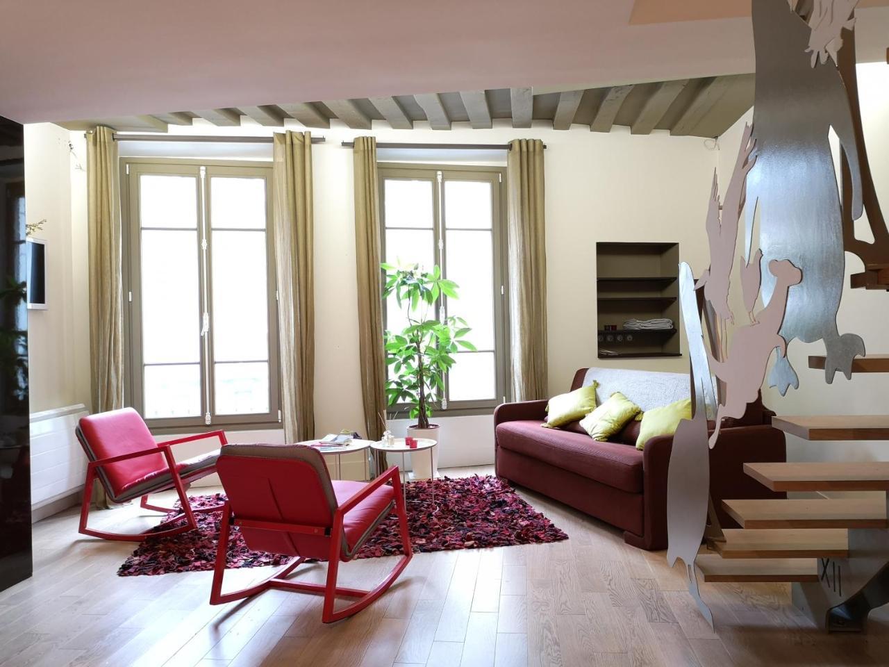 Beautiful Duplex In The Center Of Paris Apartment Luaran gambar
